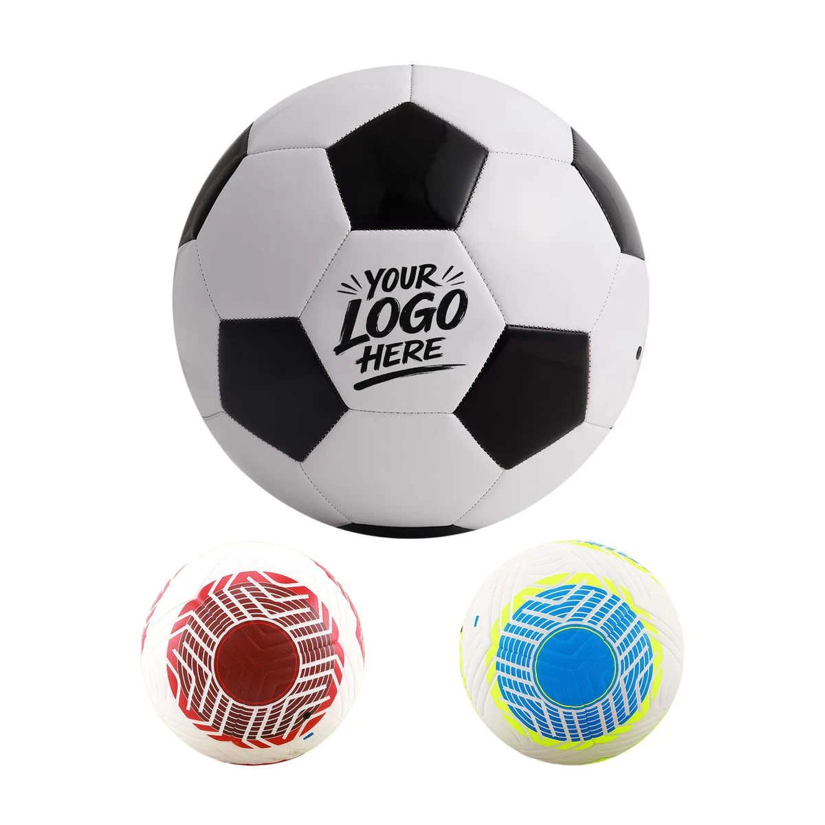 Custom Size 5 Soccer Ball Durable Match Training 1