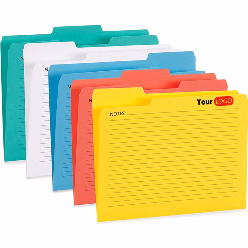 File Folders with Tabs for Easy Organization
