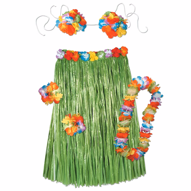 Complete Child Hula Outfit
