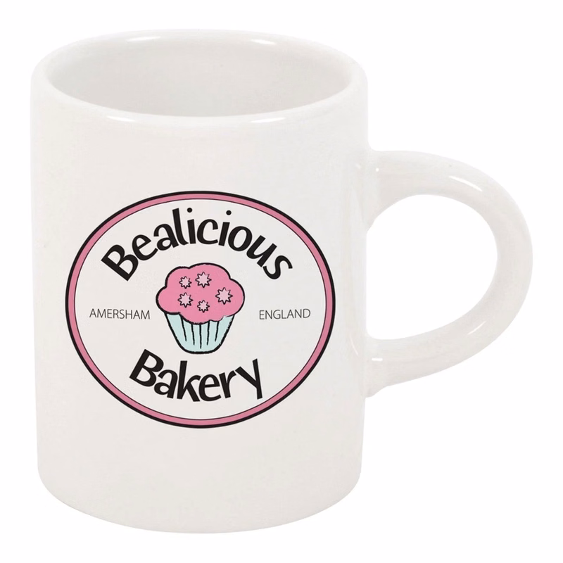 3 Oz Mini Full Color Coffee Mug.