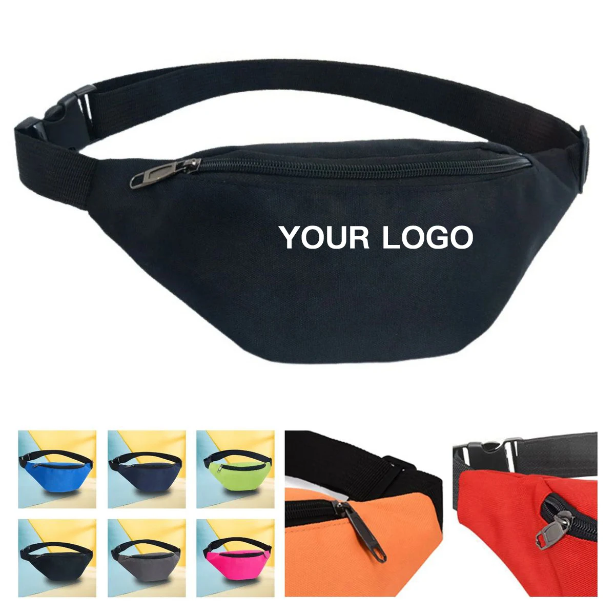 Lightweight Oxford Hiking Waist Bag 1