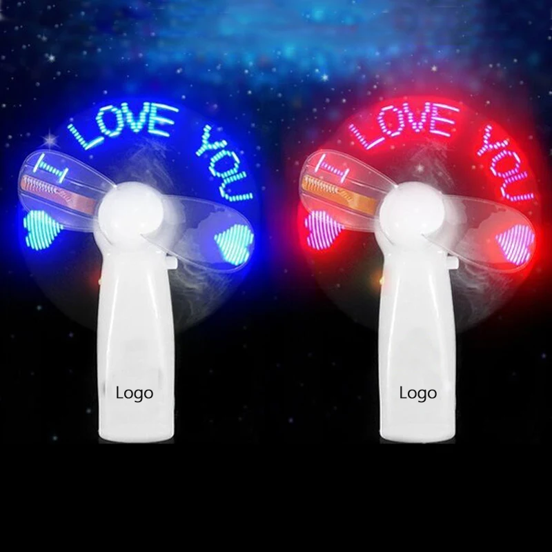 Programmable Mini Fan With LED Light 1