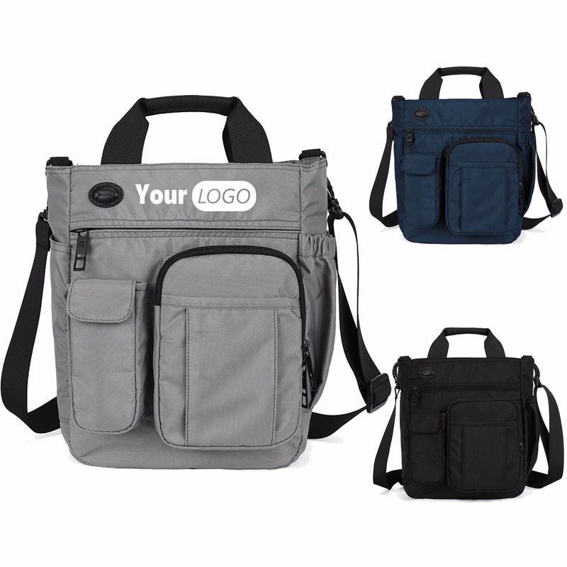 Canvas Oil-Wax Crossbody Bag