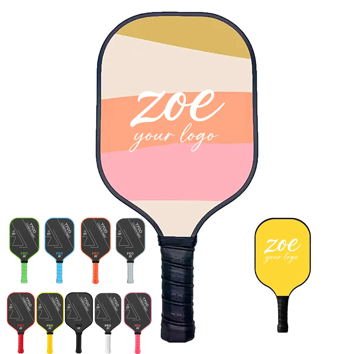 Full Color Pickleball Racket 1