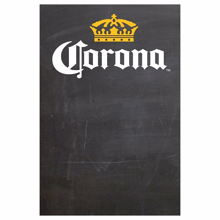 1/8" Frameless Wall Chalkboard - 12"w x 18"h