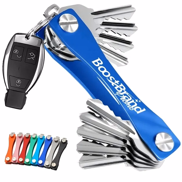 Custom Compact Expandable Key Organizer Keychain — Professional Organization Tool