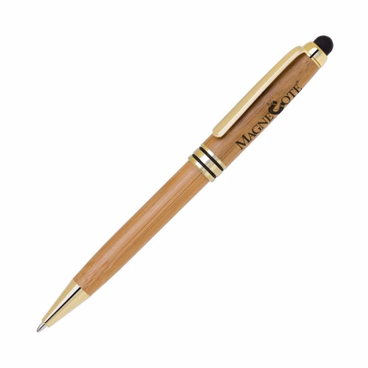 Bamboo Stylus Ballpoint or Gel Pens