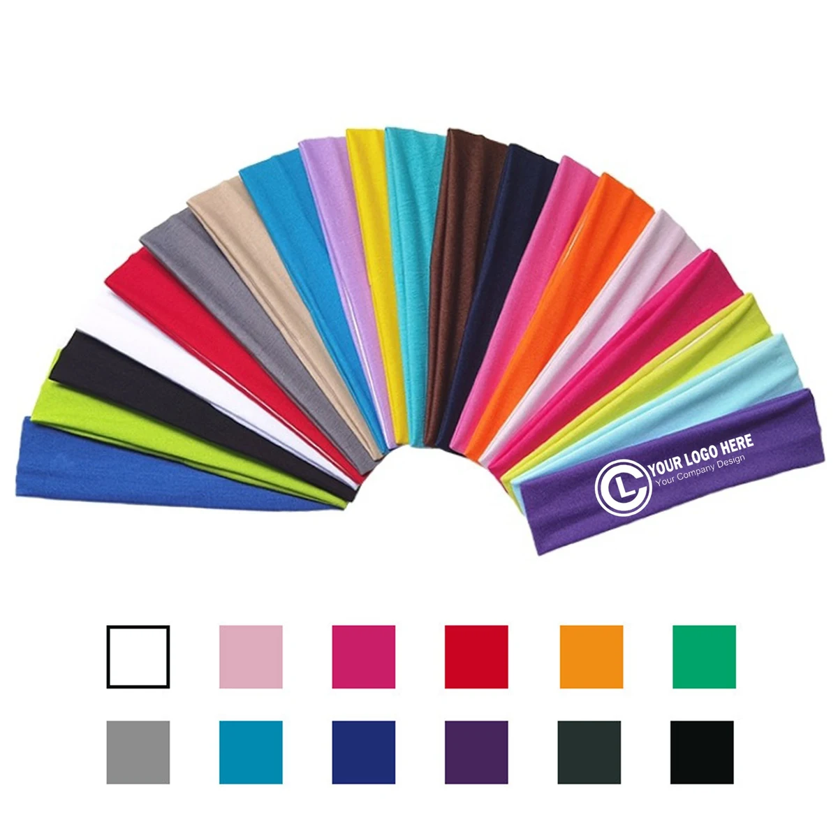 Athletic Stretchy Lightweight Headband 1