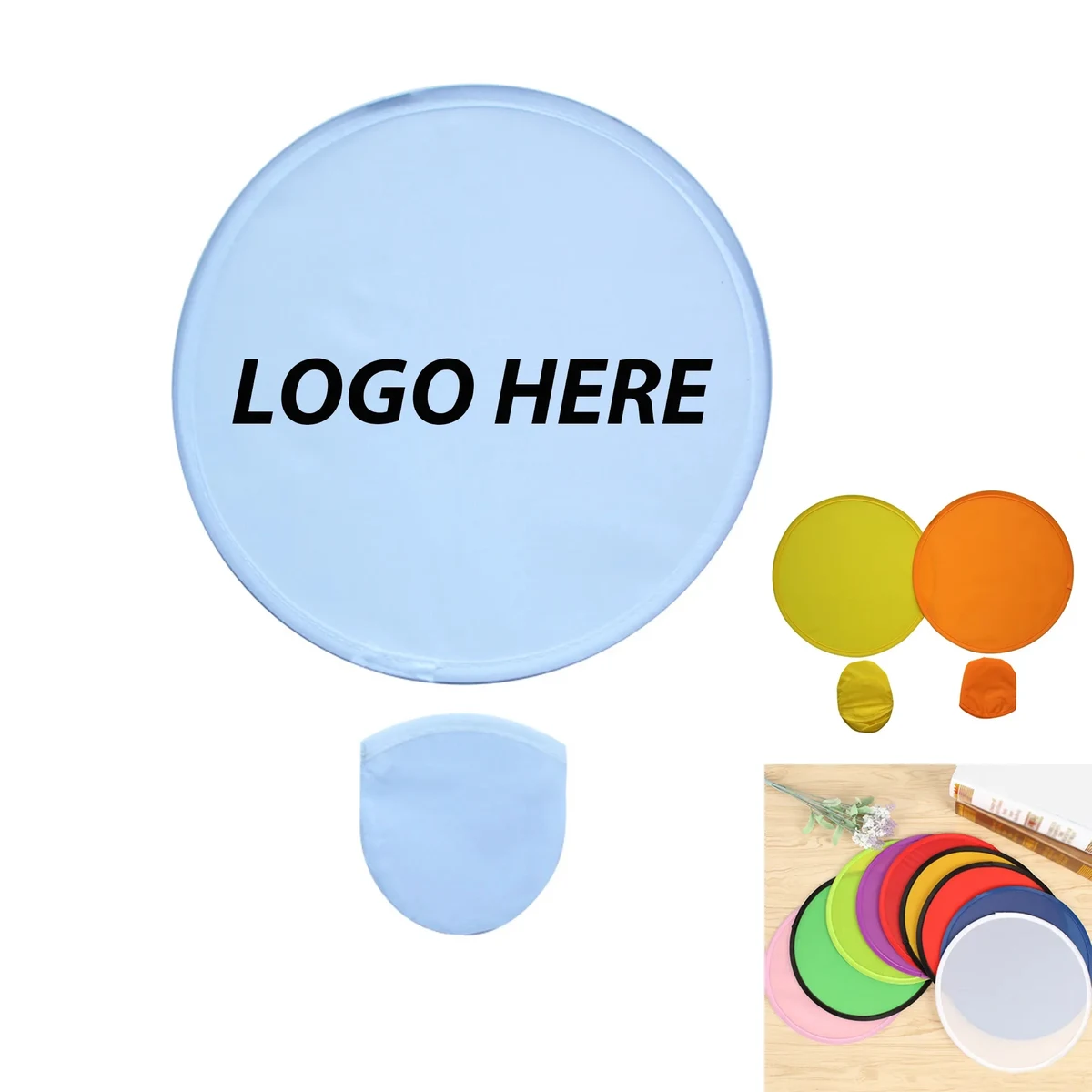 Custom Nylon Frisbee Fan 1