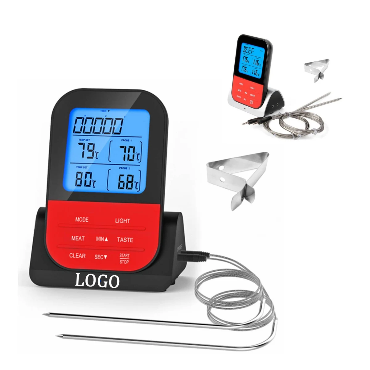 Wireless Digital Grill Thermometer 1