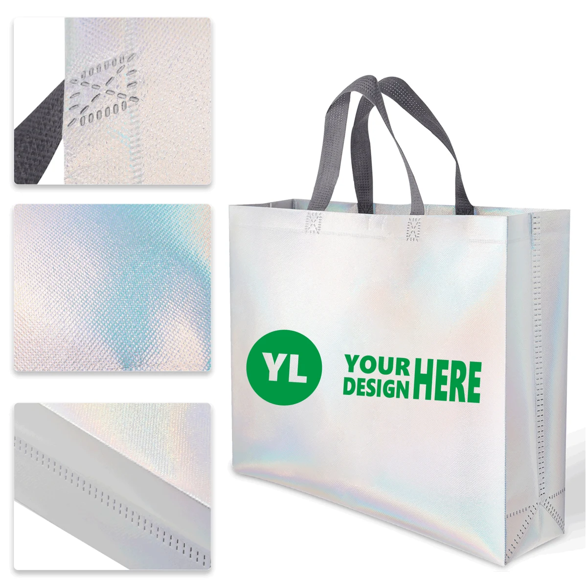 Holographic Non-woven Shopping Bag MOQ 50 1