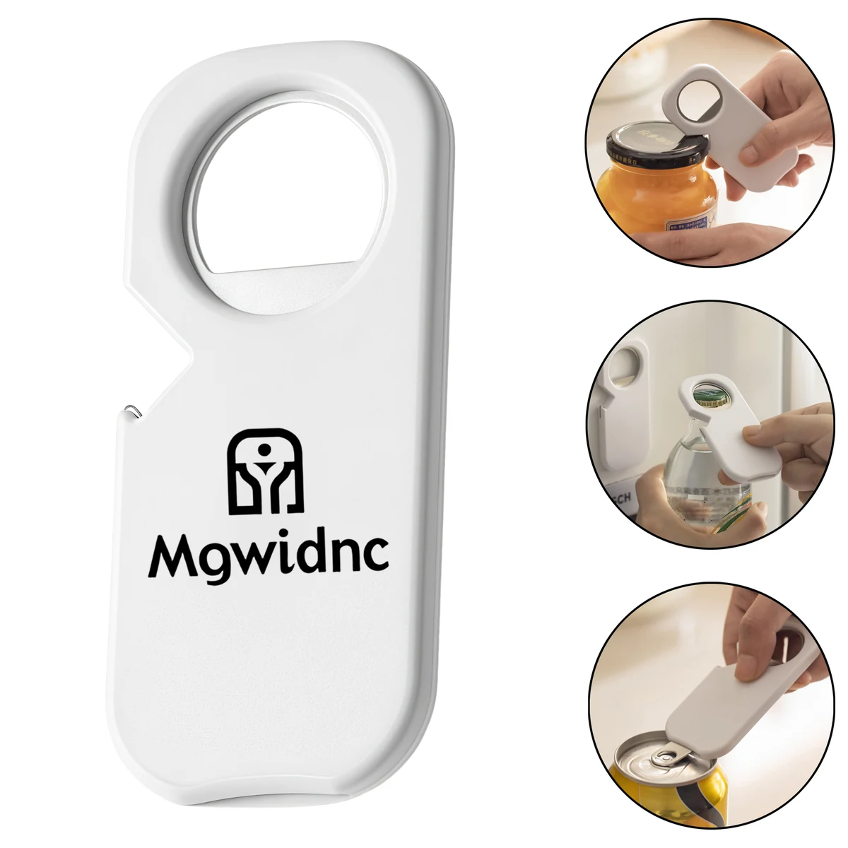 Magnetic Bottle Opener Fridge Magnet Beer Cap Lifter Soda Opener Household Tool 1