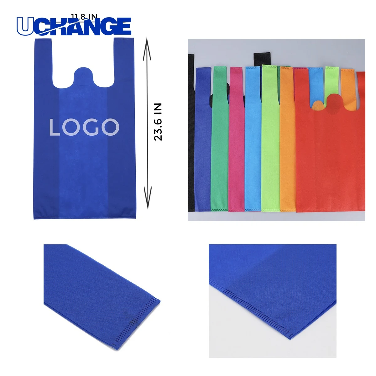 Eco-Friendly Non-Woven Vest Tote Bag 1