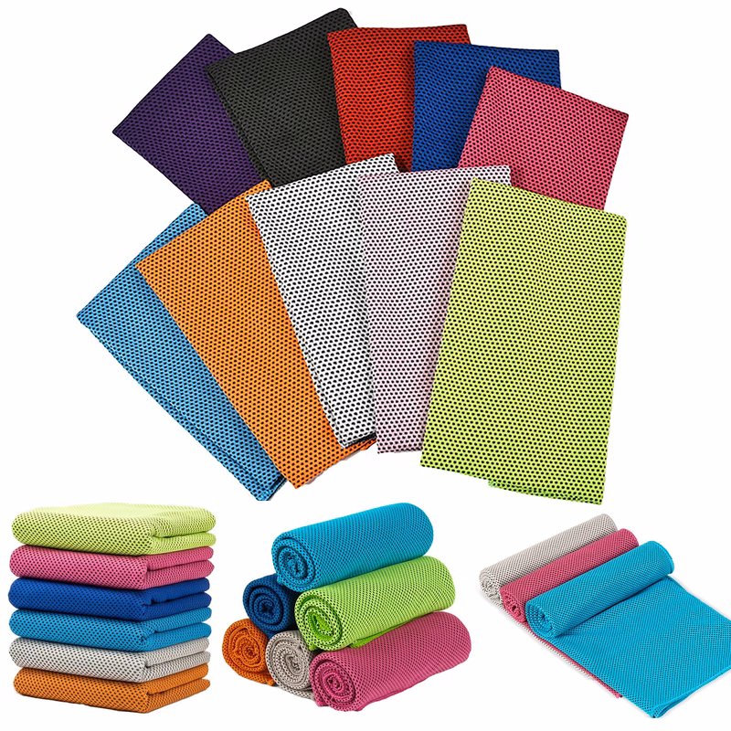 MOQ 50pcs Soft Cooling Towel for Instant Relief