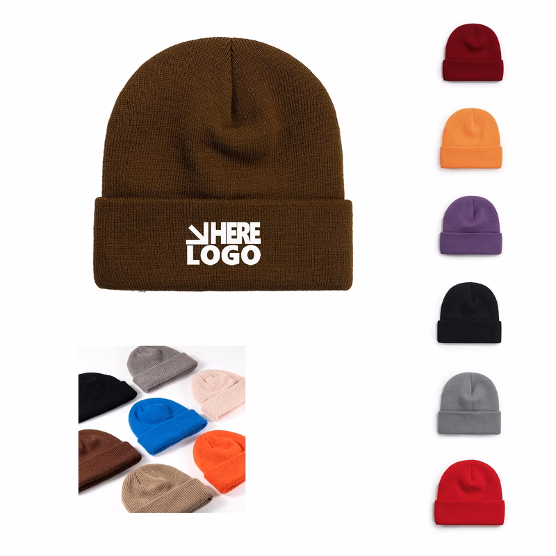 Roll Up Cuff Knit Beanie