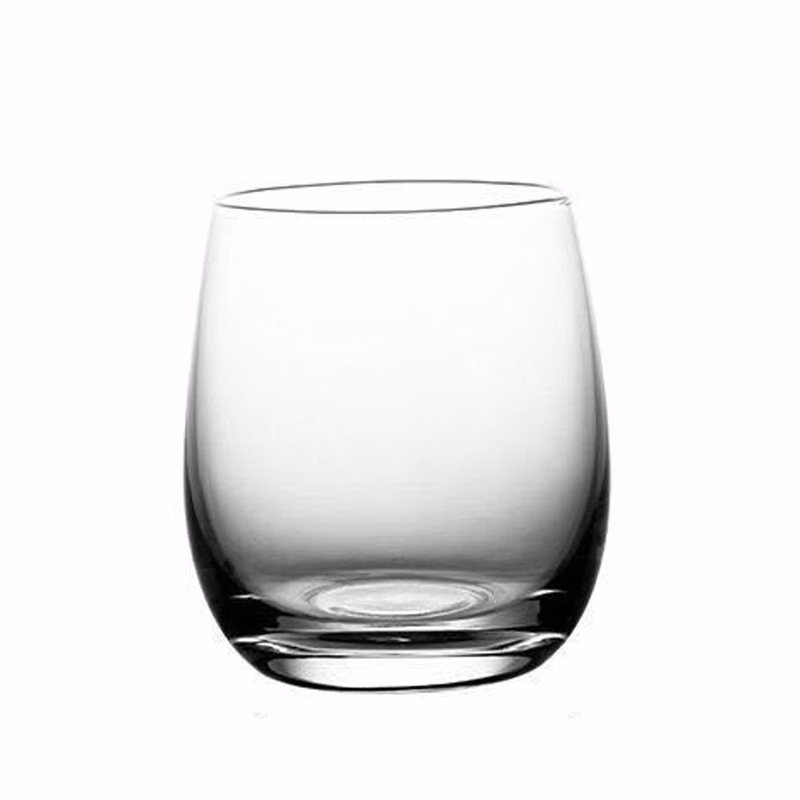 Egg-shaped Glass Coffee Mug