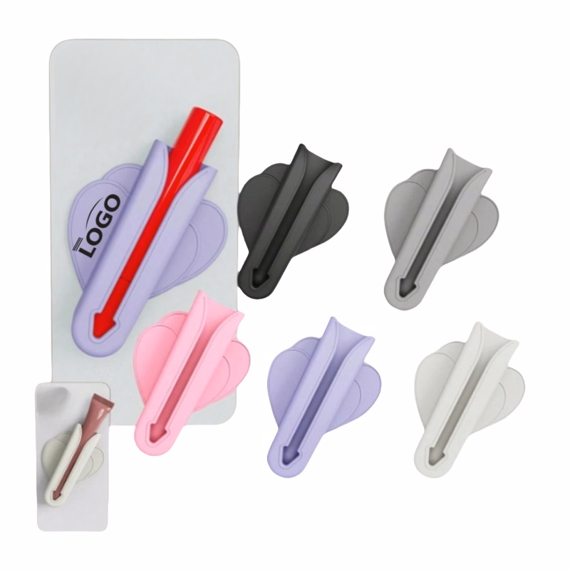 Protective Lip Gloss Case With Adhesive Holder