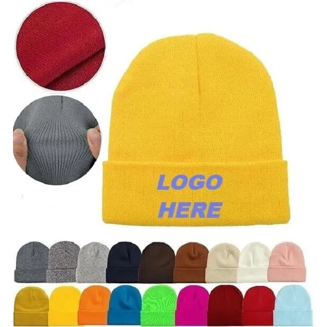 Knit Beanie Cap Apparel 1