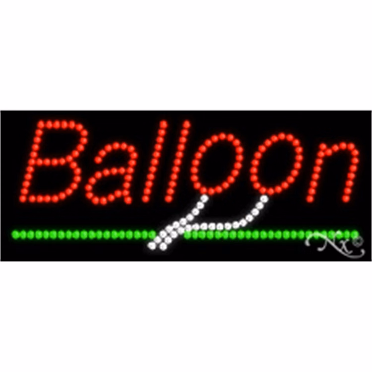 Balloon LED Sign