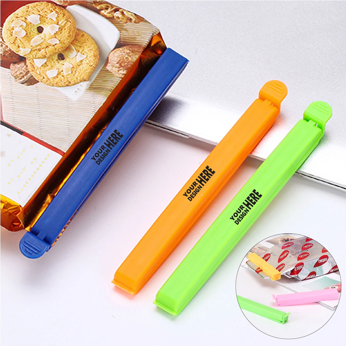 Customizable Food Moisture-Proof Sealing Clip 1