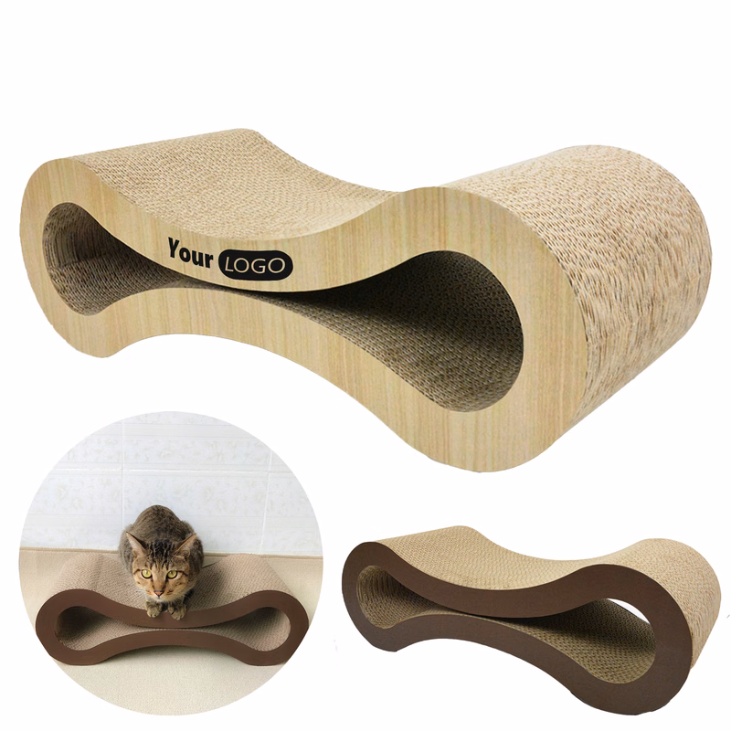 Corrugated Paper 8-Shaped Pet Cat Scratching Board