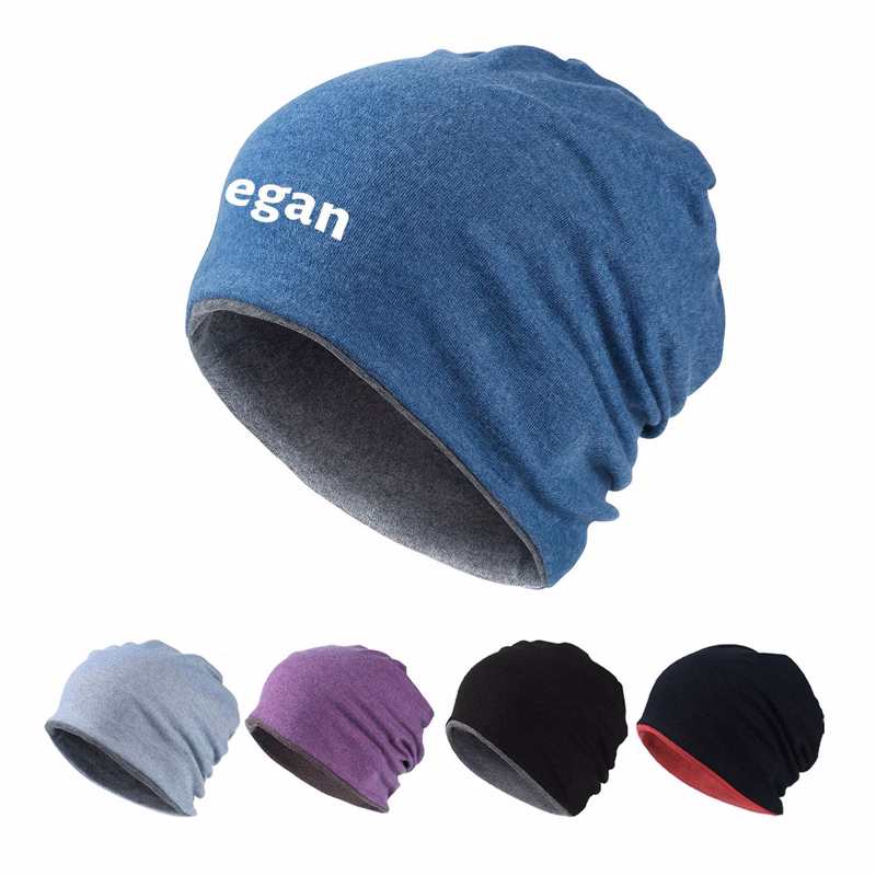 Autumn And Winter Color Matching Separately Capped Head Cap