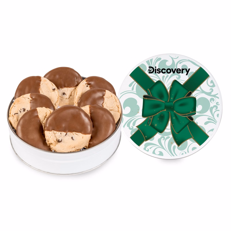 Fresh Beginnings Dipped Chocolate Chip Cookie Tin (Small)