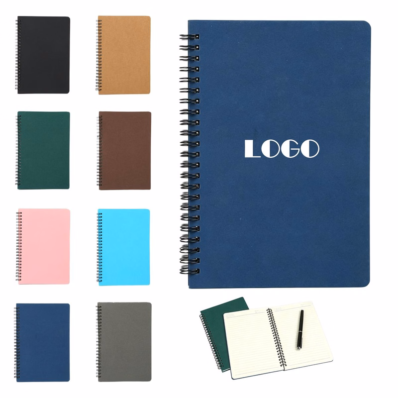A5 Spiral Bound Ruled Line Notebook