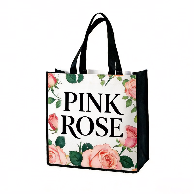 Custom Full Color Imprint Non-Woven Tote Bag