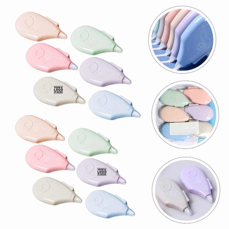 Correction Stationery Masking Wipe Out Liquid Eraser Writing White Gaffer Tape Pen