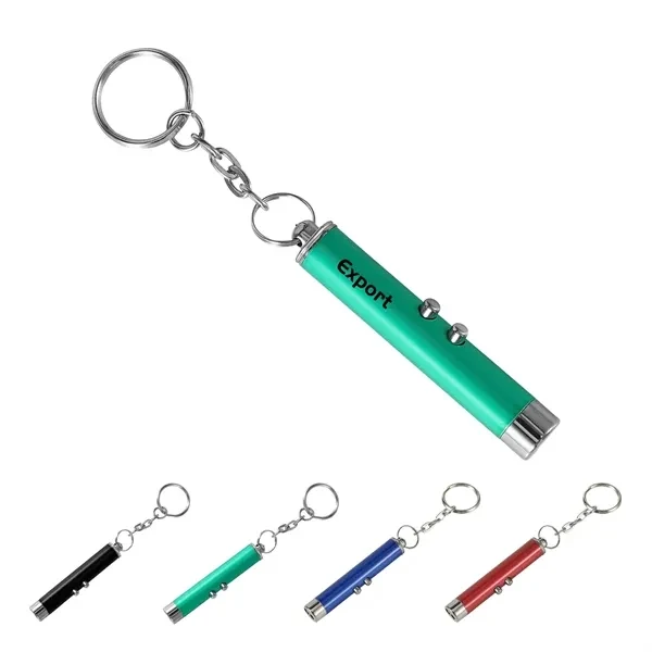 Custom Aluminum Laser Pointer LED Flashlight Keychain — Tech Gadget & Pet Giveaway 1
