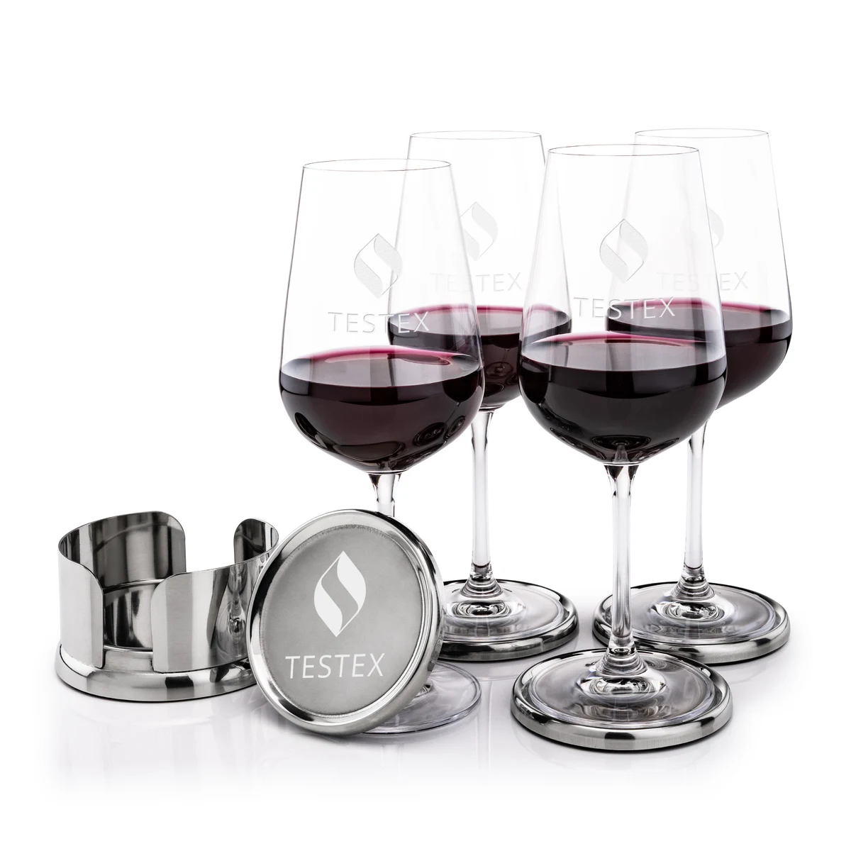 Baldoni Coasters & Laurent Wine Set 1