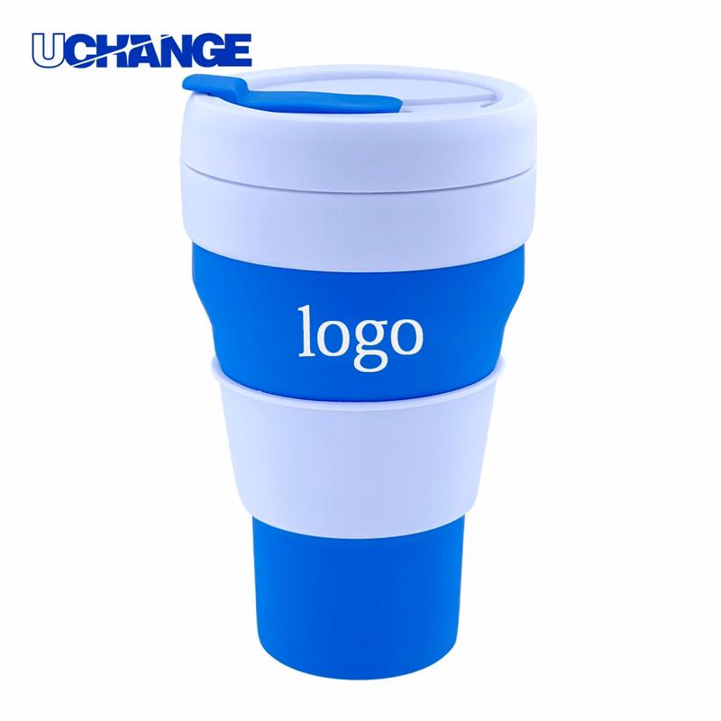 Collapsible Silicone Travel Cup 15oz