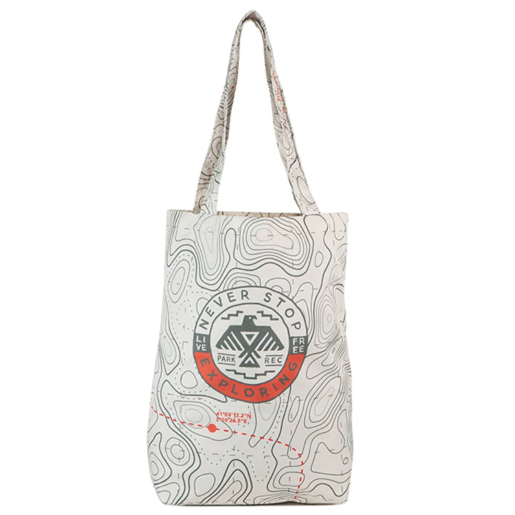 Medium Tall Bottom Gusset Tote (16"H x 14"W x 4"D) 1