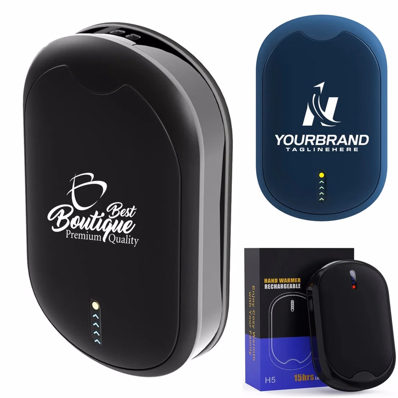 In Stock 10,000mAh Rechargeable Hand Warmers Power Bank