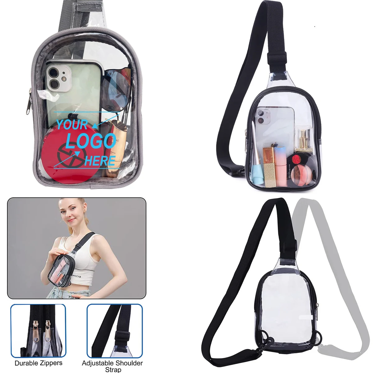 Clear Small Plastic Storage Bag 1