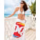 Superior Weight White Beach Towel