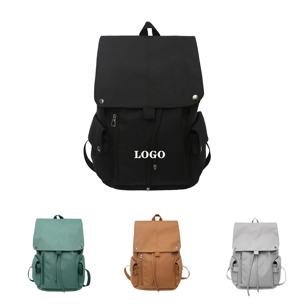 College style large capacity backpack 1