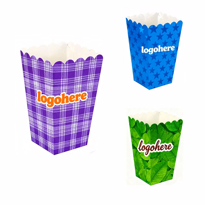 MOQ 200 Popcorn Container