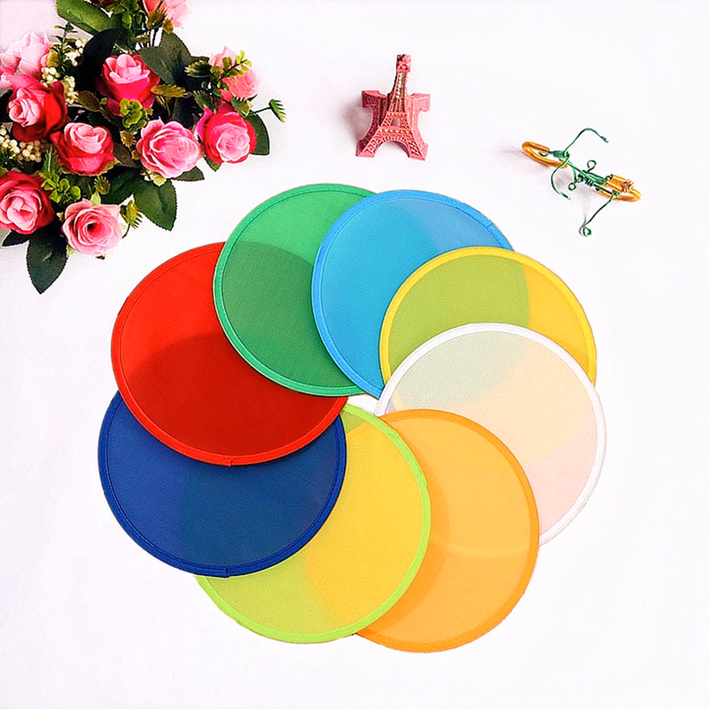 Round Japanese Style Summer Handheld Folding Fans