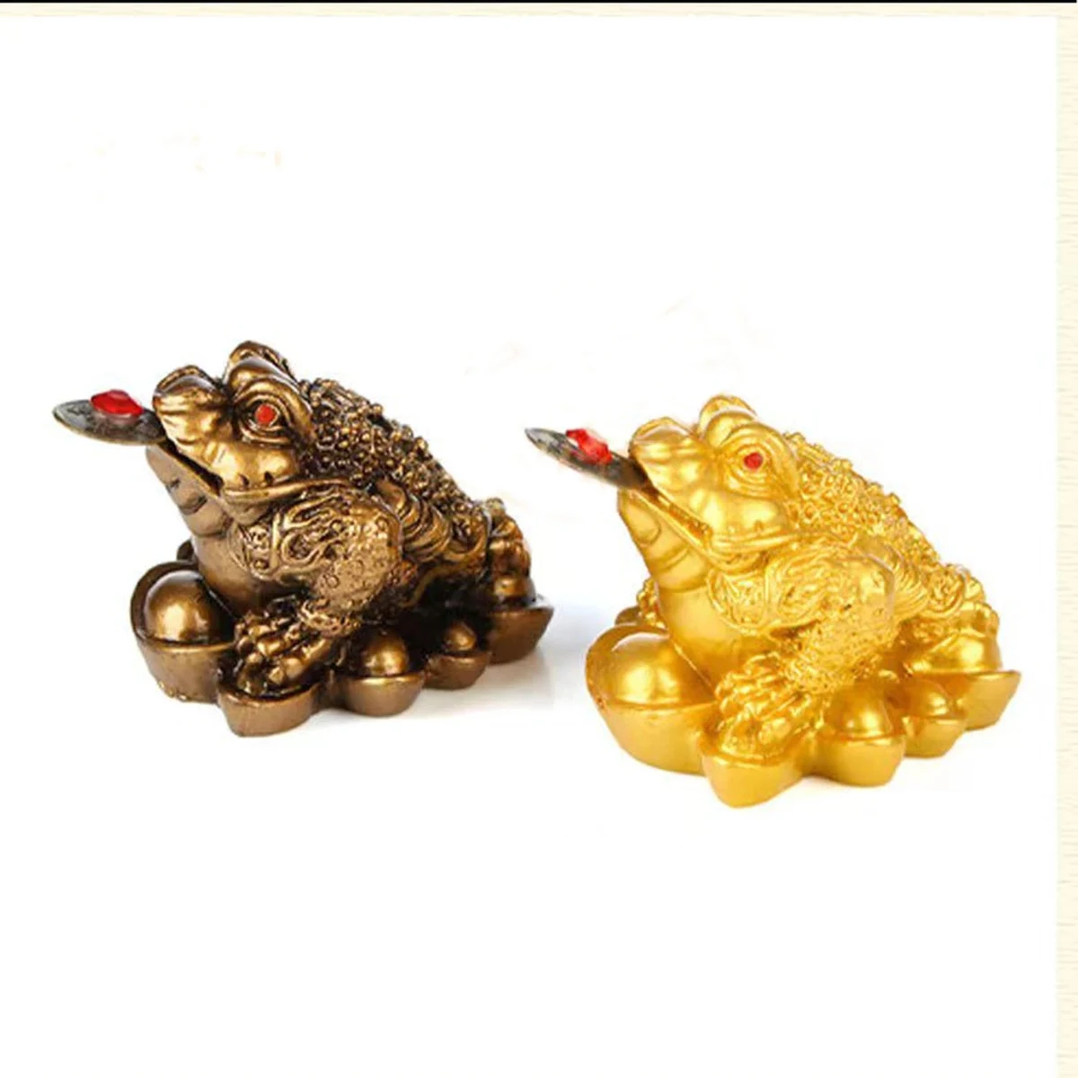 Golden Feng Shui Toad 1