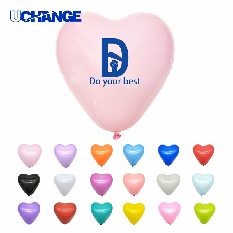 Heart-Shaped Latex Balloon for Events