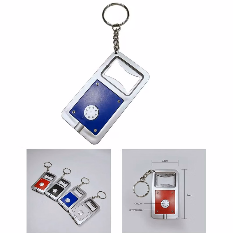Flashlights Keychain With Bottle Opener