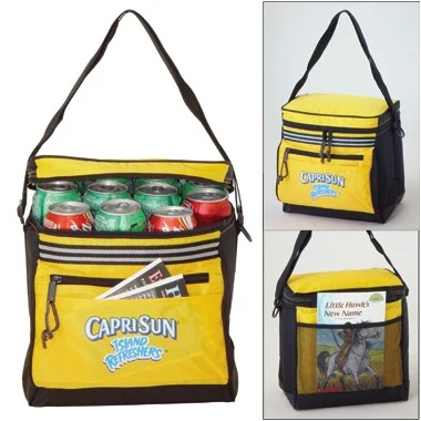 INSULATED PACK COOLER - HOLD UP TO 12 SODA CANS 1