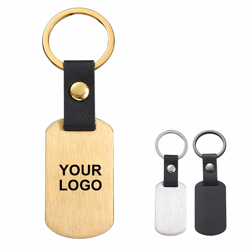 Metal Keychain Tags Can Be Engraved With Words
