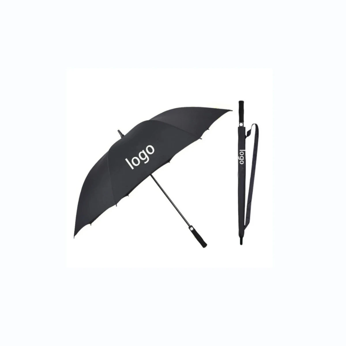 Wind-resistant Long-handled Golf Umbrella 1