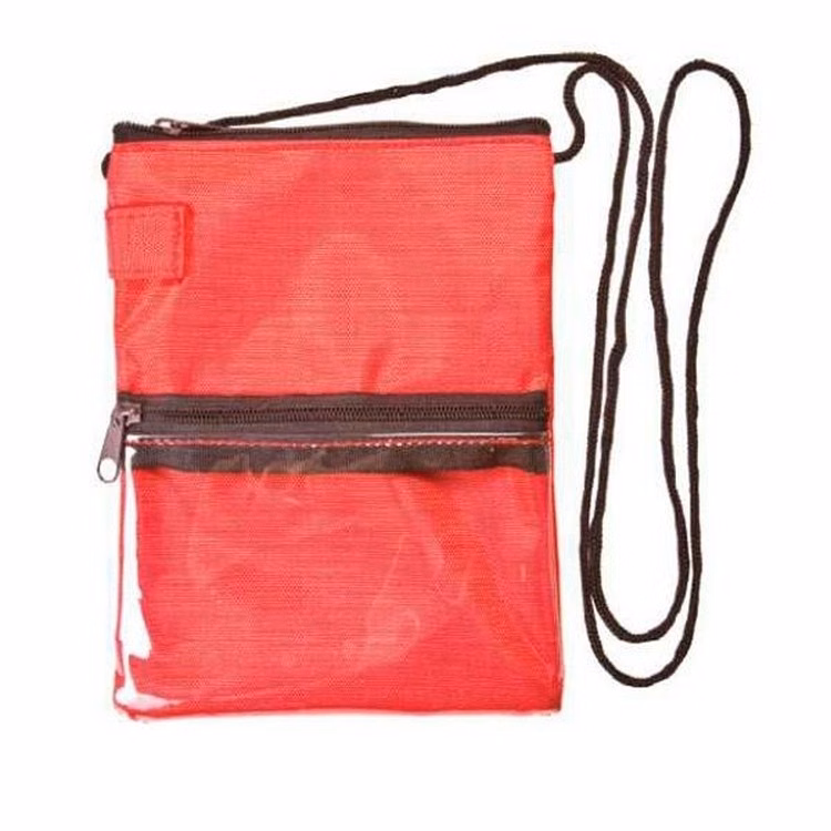 Nylon Identification Holder/ Wallet with Money Pouch