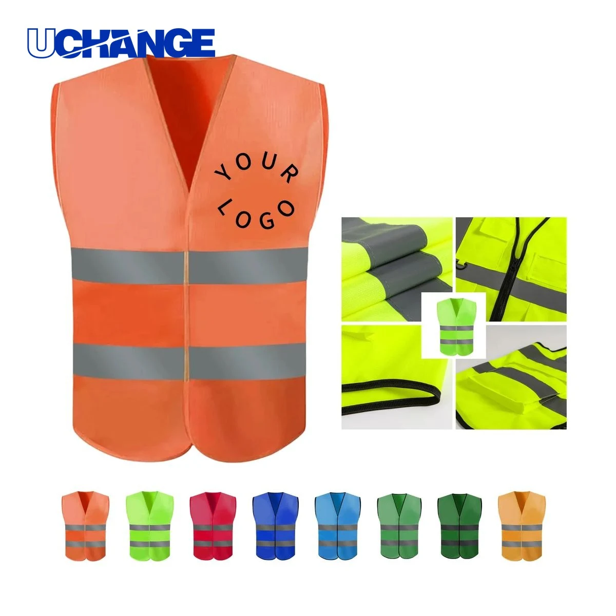High-Visibility Safety Vest for Work Use 1