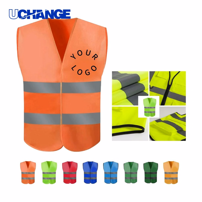 High-Visibility Safety Vest for Work Use