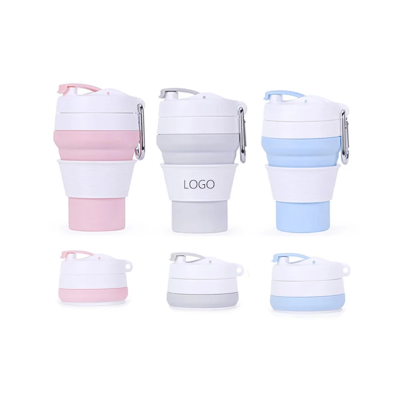 12 OZ Silicone Folded Coffee Cup 1